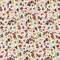 Raspberry - Red & Burgundy Abstract & Geometric Upholstery Fabric 54 Inches"
